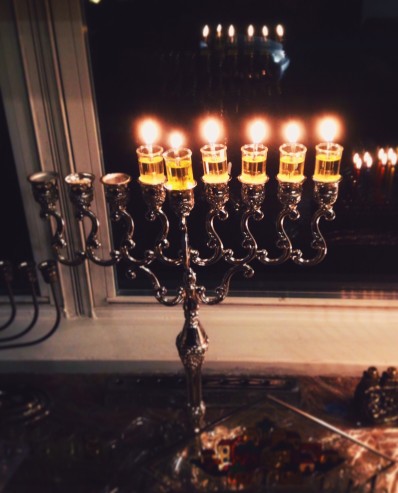 Menorah candles 