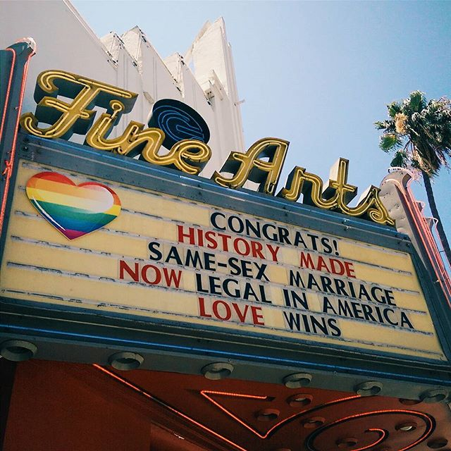 movie-theater-sign-celebrating-same-sex-marriage