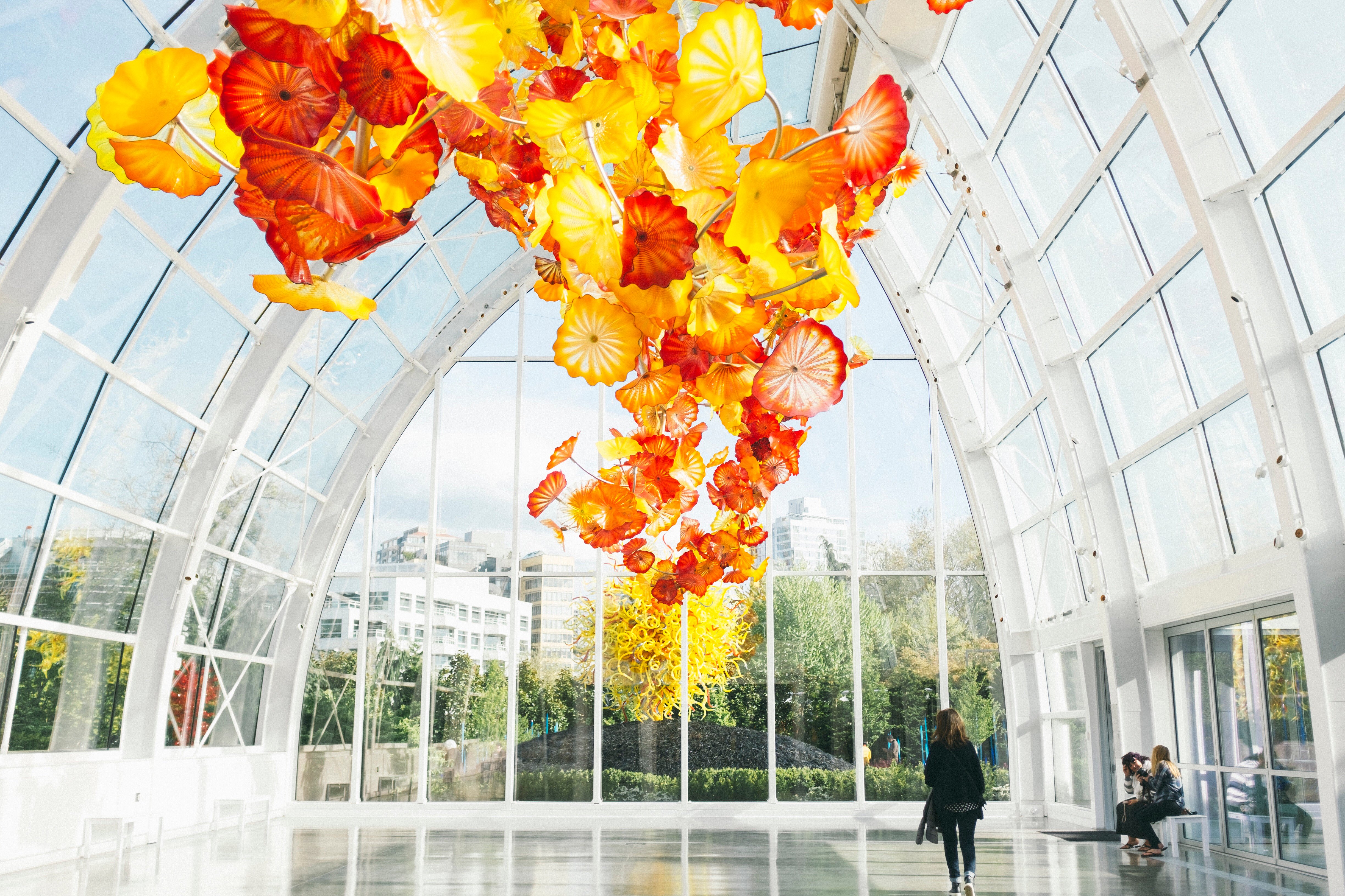 people-in-a-glass-garden-exhibit